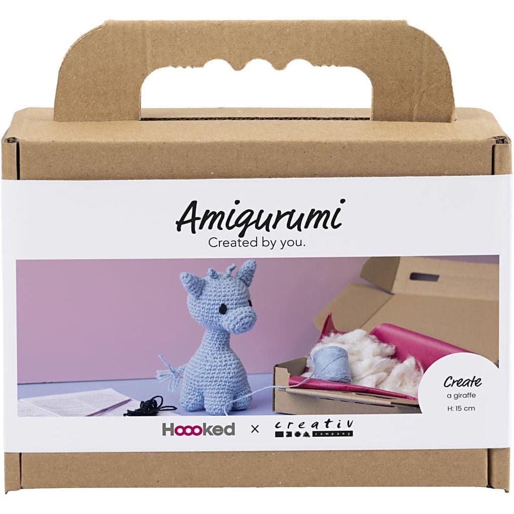 Creativ Company Kreativ Set Amigurumi, Giraffe, Hellblau