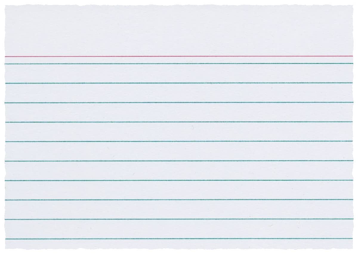 Stylex Karteikarten, DIN A7, liniert, 100 Stück