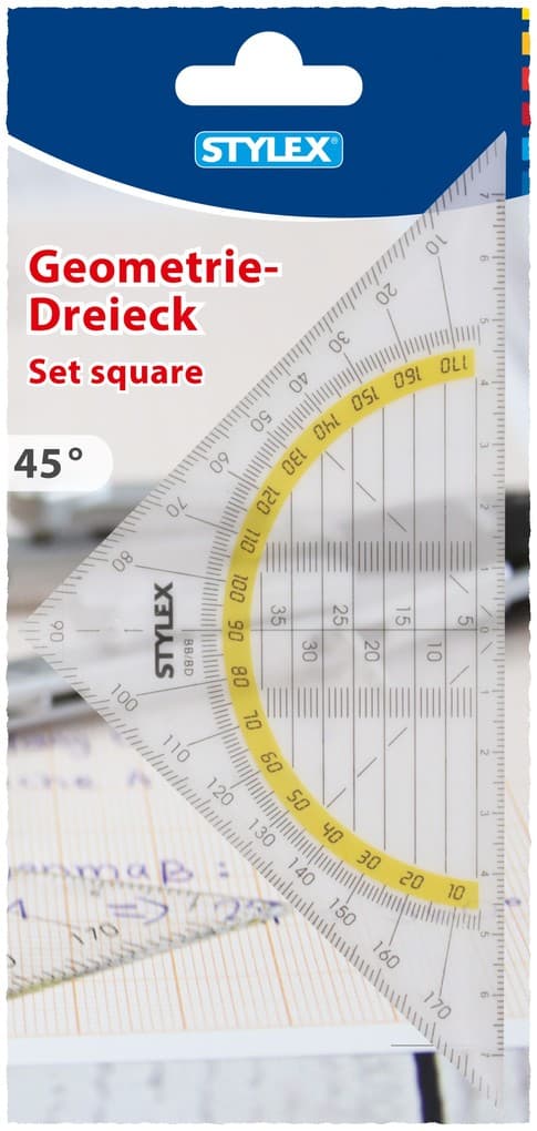 Stylex Geometriedreieck, 16 cm