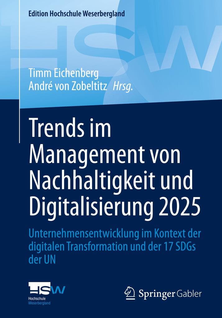 Trends im Management von Nachhaltigkeit und Digitalisierung 2025