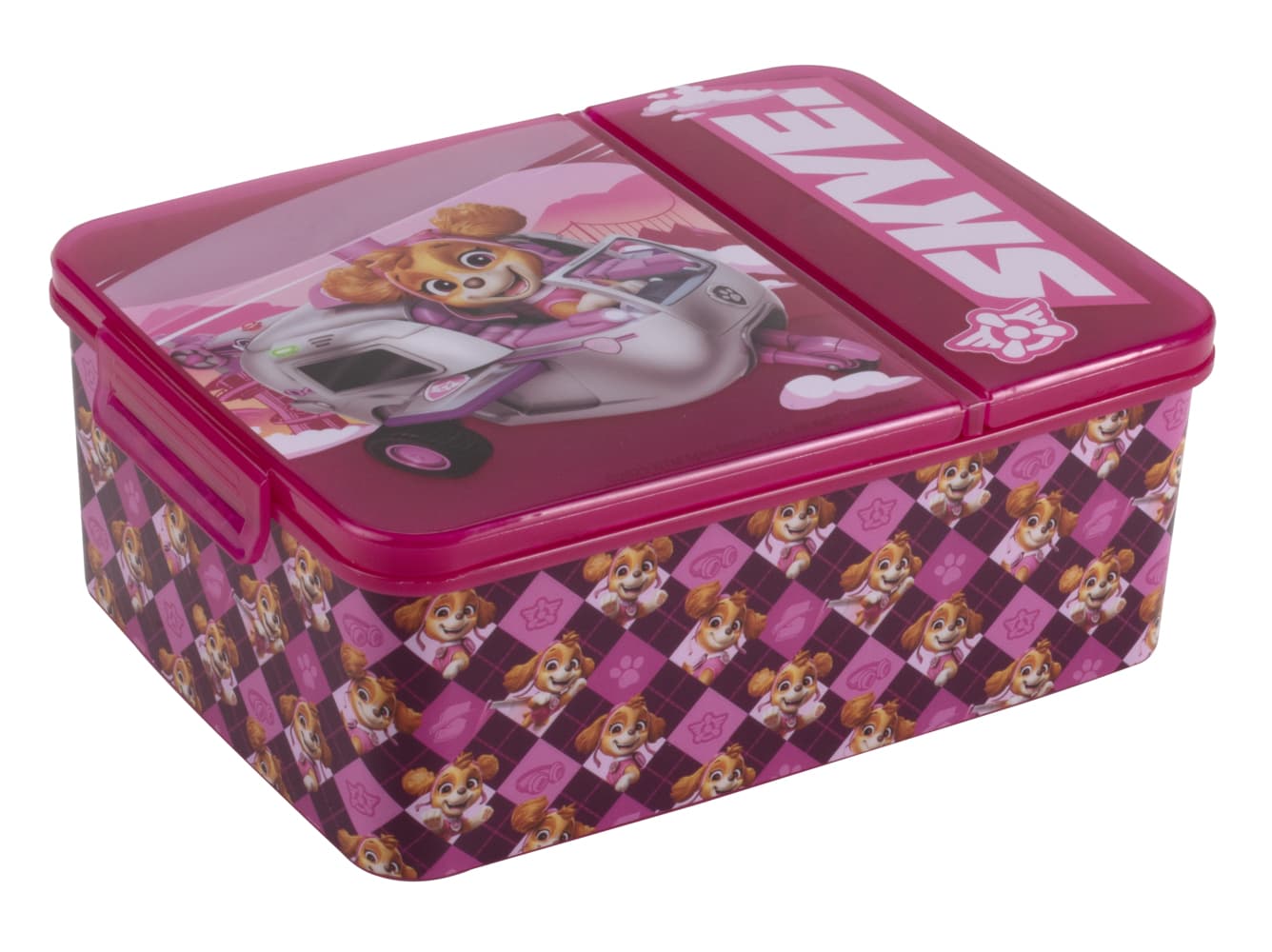 Paw Patrol Girl Brotdose zweigeteilt