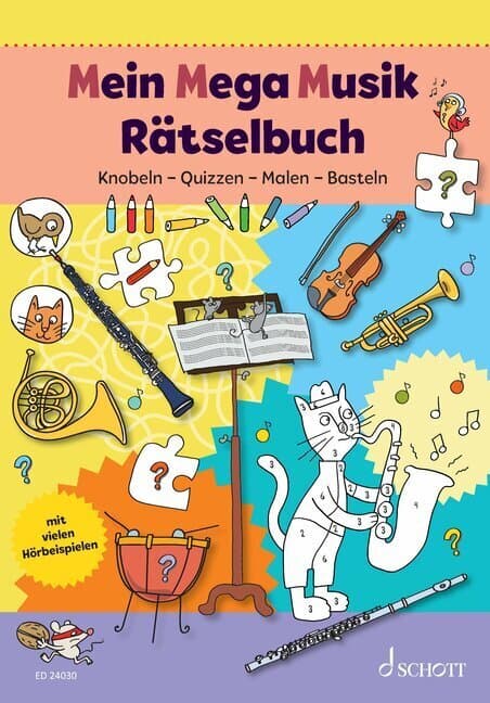 Mein Mega Musik Rätselbuch