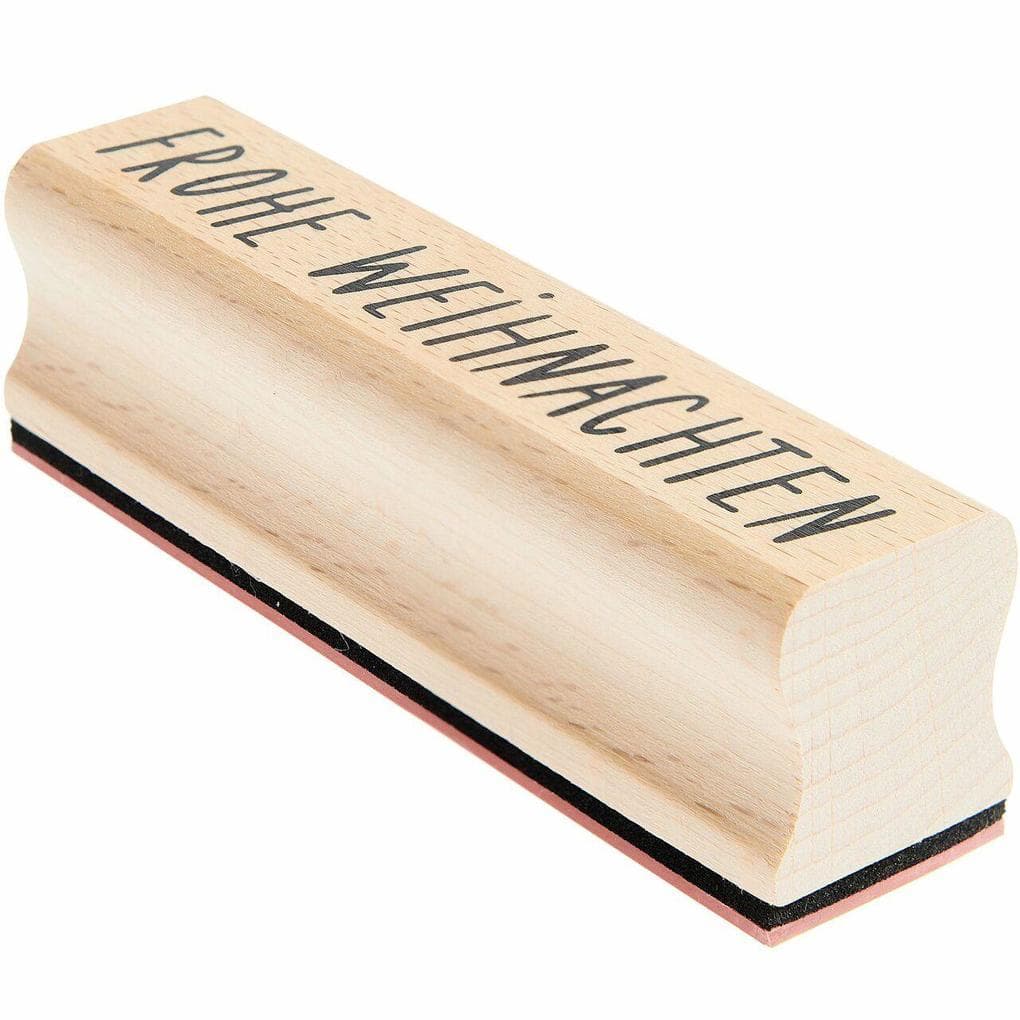 Stempel Frohe Weihnachten FSC 100%
