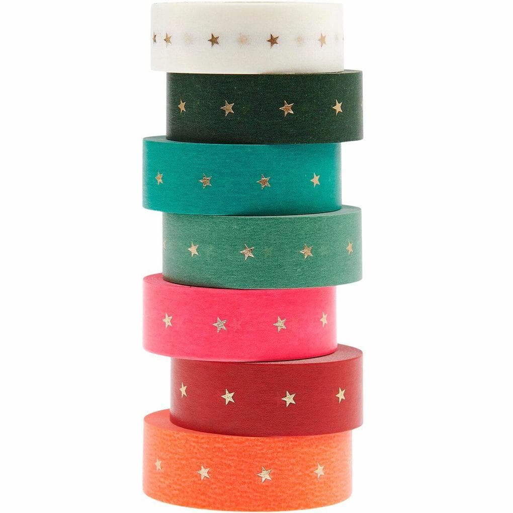 Maxi Tape Set, Sterne FSC MIX, 7 Stk.