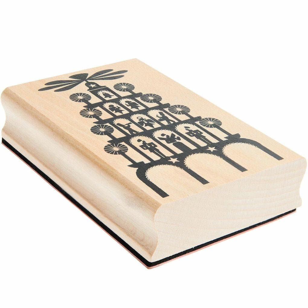 Stempel Weihnachtspyramide FSC 100%