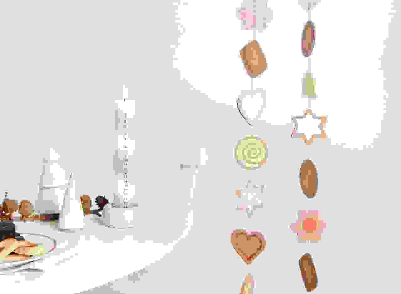 Genähte Girlande Cookies FSC MIX