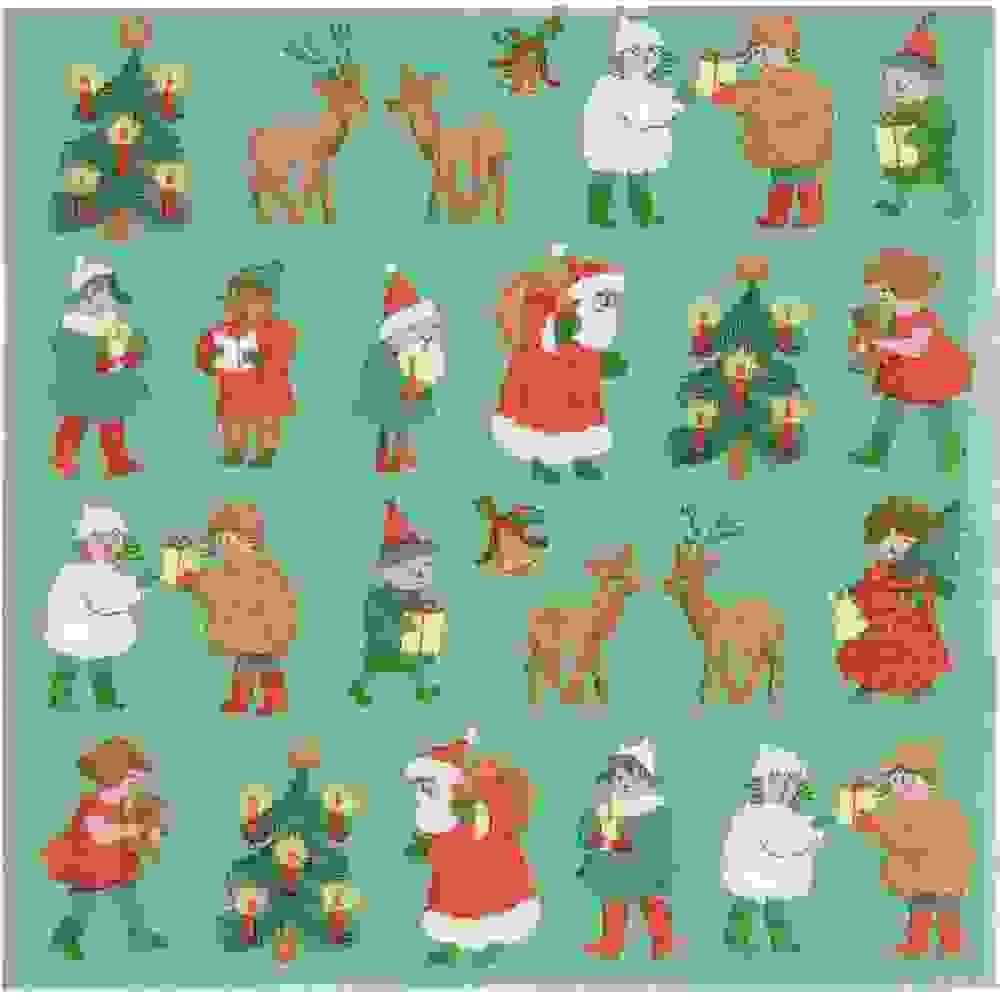 Servietten Weihnachtsfiguren, FSC MIX