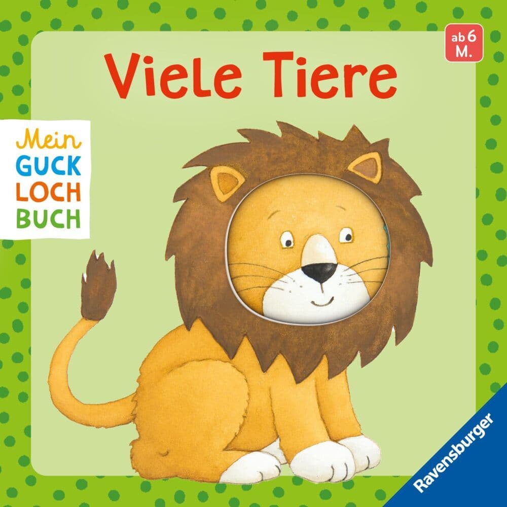 Mein Gucklochbuch: Viele Tiere