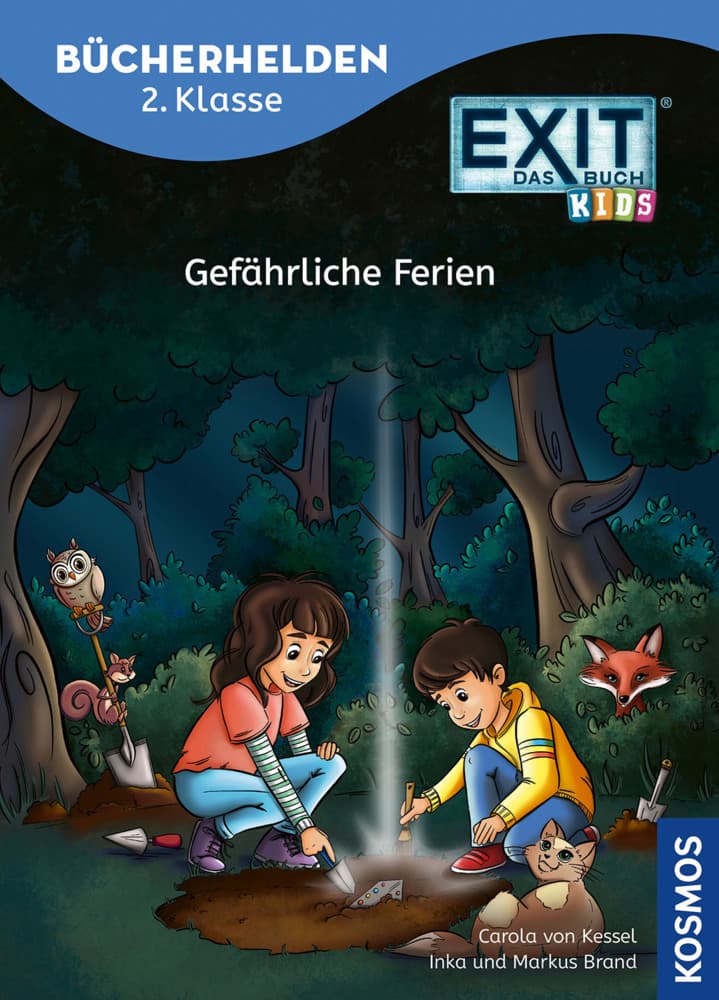 EXIT® - Das Buch Kids, Bücherhelden 2. Klasse, Gefährliche Ferien