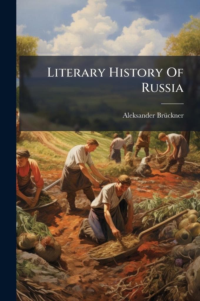 Literary History Of Russia