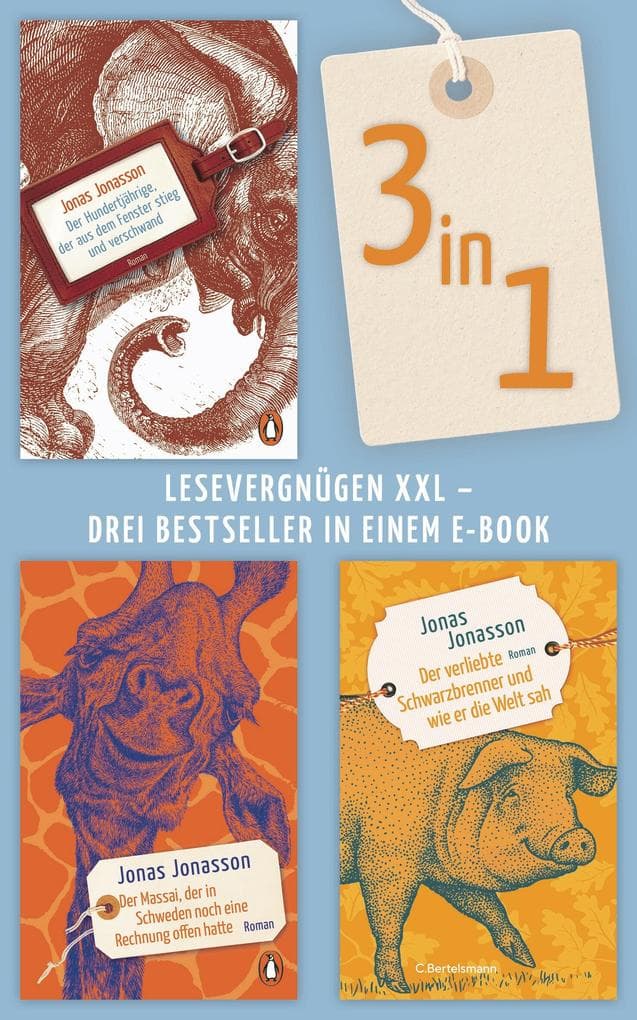 Bestseller-Bundle (3in1): Der Hundertjährige/ Der Massai/ Der Schwarzbrenner