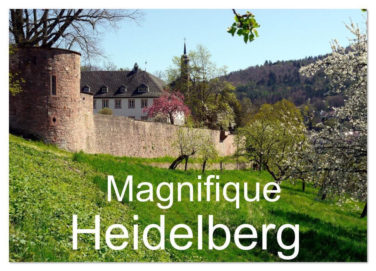 Magnifique Heidelberg (Calendrier mural 2026 DIN A3 vertical), CALVENDO calendrier mensuel