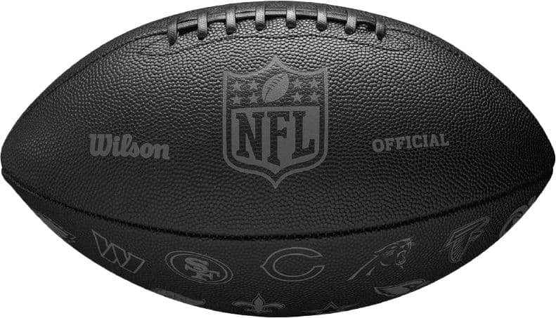 Wilson American Football NFL 32 Team BLACK in offizieller Größe
