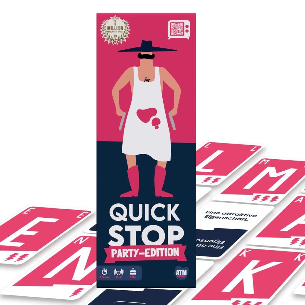 QuickStop - Das Buchstaben-Duell - Party-Edition