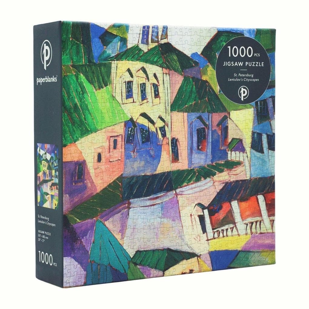 St. Petersburg 1000 Piece Jigsaw Puzzle by Paperblanks (Lentulov's Cityscapes)