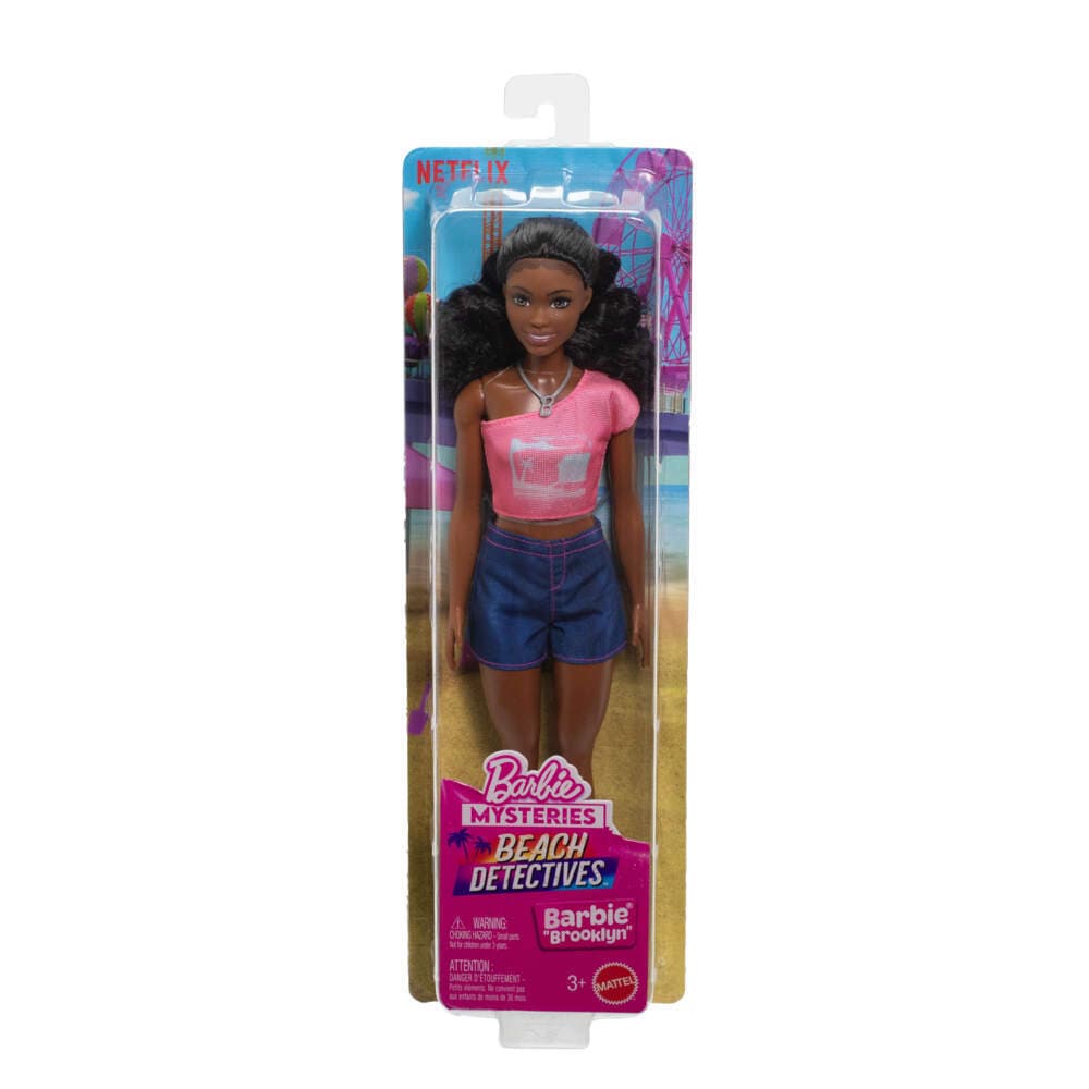 Barbie Mysteries: Mission Strand Barbie Core Brooklyn Puppe