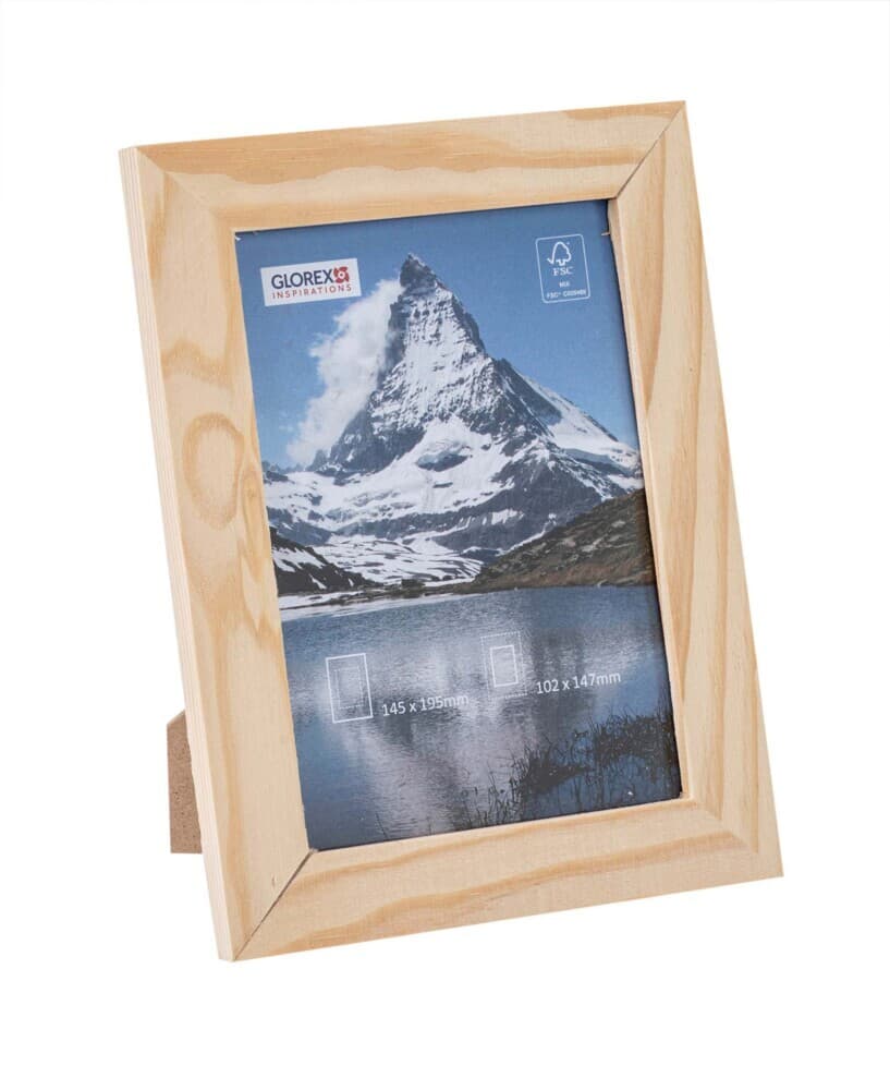 Bilderrahmen m. Glas 14,5x19,5cm