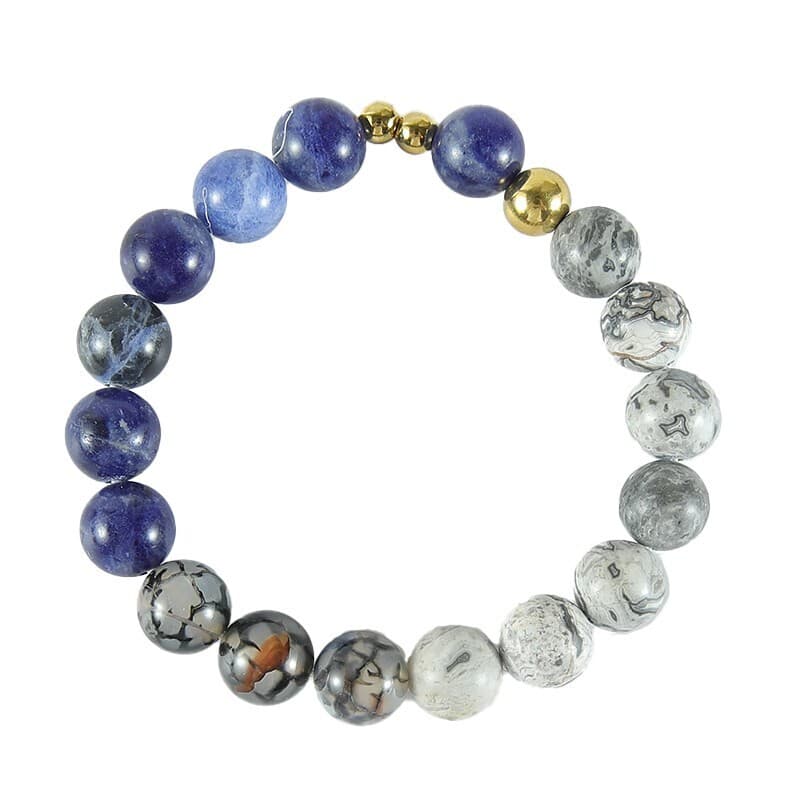 Armband, Naturstein, Marmor DIY, 10mm