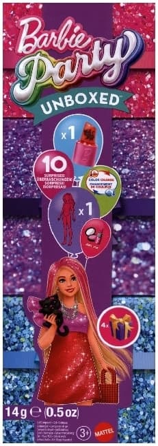 Barbie Party Unboxed Barbie Glam Barbie Serie - rote Puppe