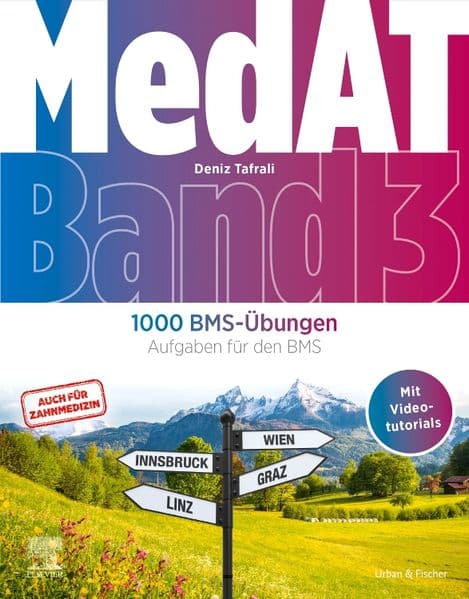 MedAT 1000 BMS-Übungen (Band 3)