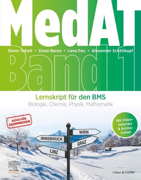 MedAT Lernskript für den BMS (Band 1)