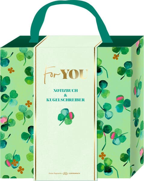 Geschenkset: Notizbuch mit Kugelschreiber