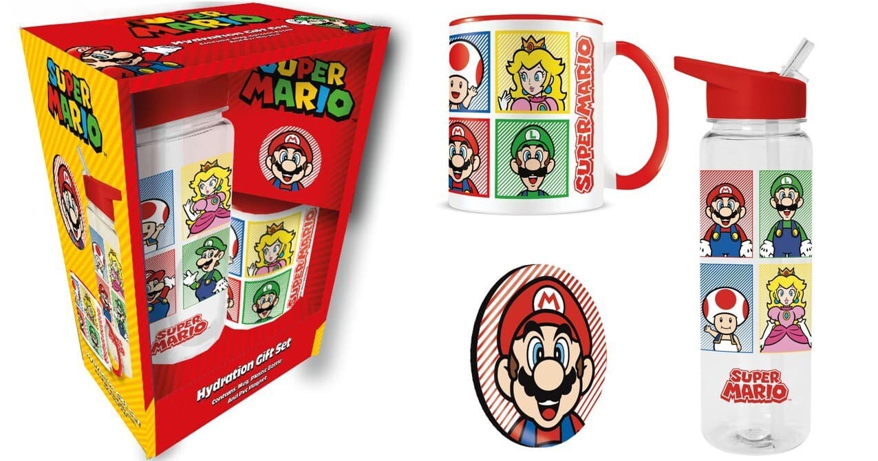 Geschenkbox Nintendo Super Mario Hydration(Fl,Ta,Mag