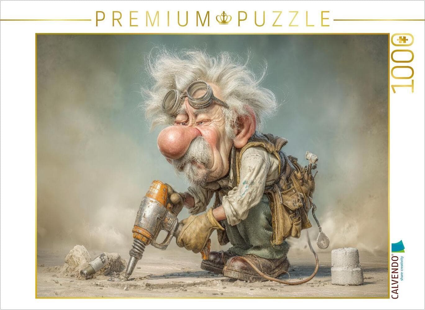CALVENDO Puzzle Ein Motiv aus dem Kalender Arbeiten bis der Rolator Funkt! | 1000 Teile Lege-Größe 64x48cm Foto-Puzzle für glückliche Stunden