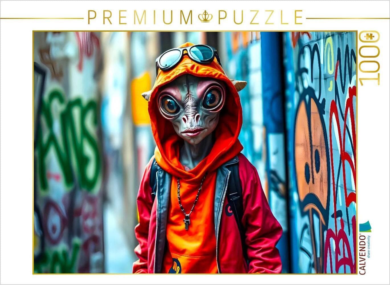 CALVENDO Puzzle Alien Roots | 1000 Teile Lege-Größe 64x48cm Foto-Puzzle für glückliche Stunden