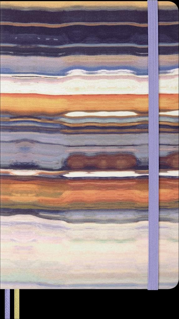 Moleskine 12 Monate undatierter Wochen-Notizkalender Impressionismus, L/A5, 1 Wo = 1 Seite, fester Einband