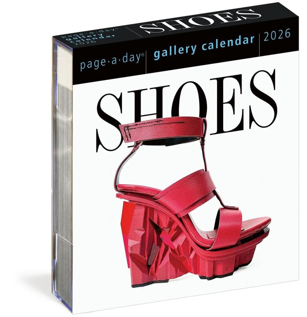 Shoes Page-A-Day(r) Gallery Calendar 2026