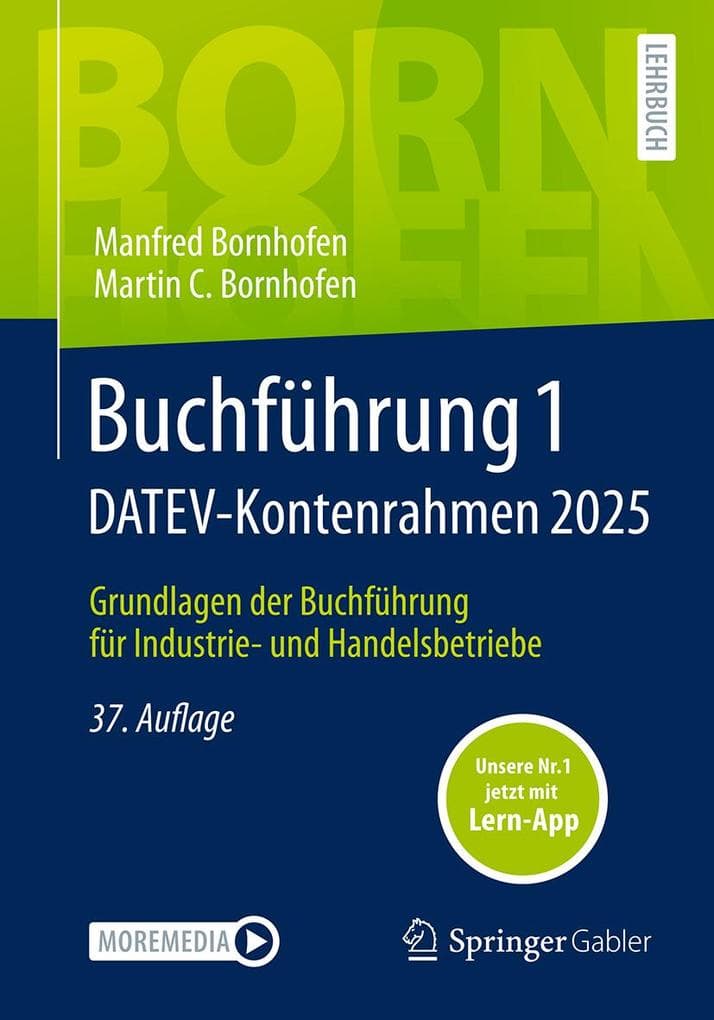 Buchführung 1 DATEV-Kontenrahmen 2025