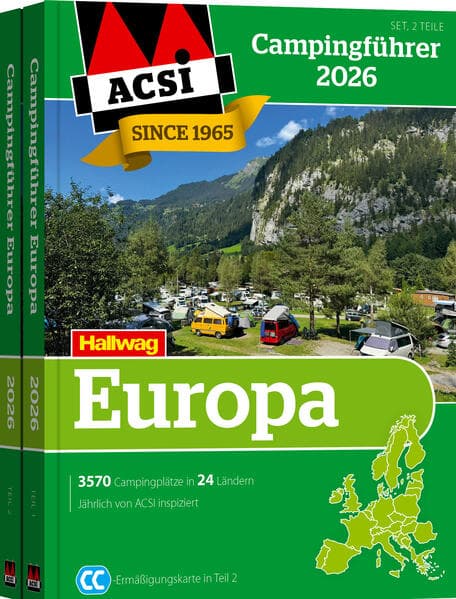ACSI Campingführer Europa 2026