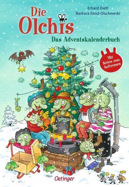 Die Olchis. Das Adventskalenderbuch