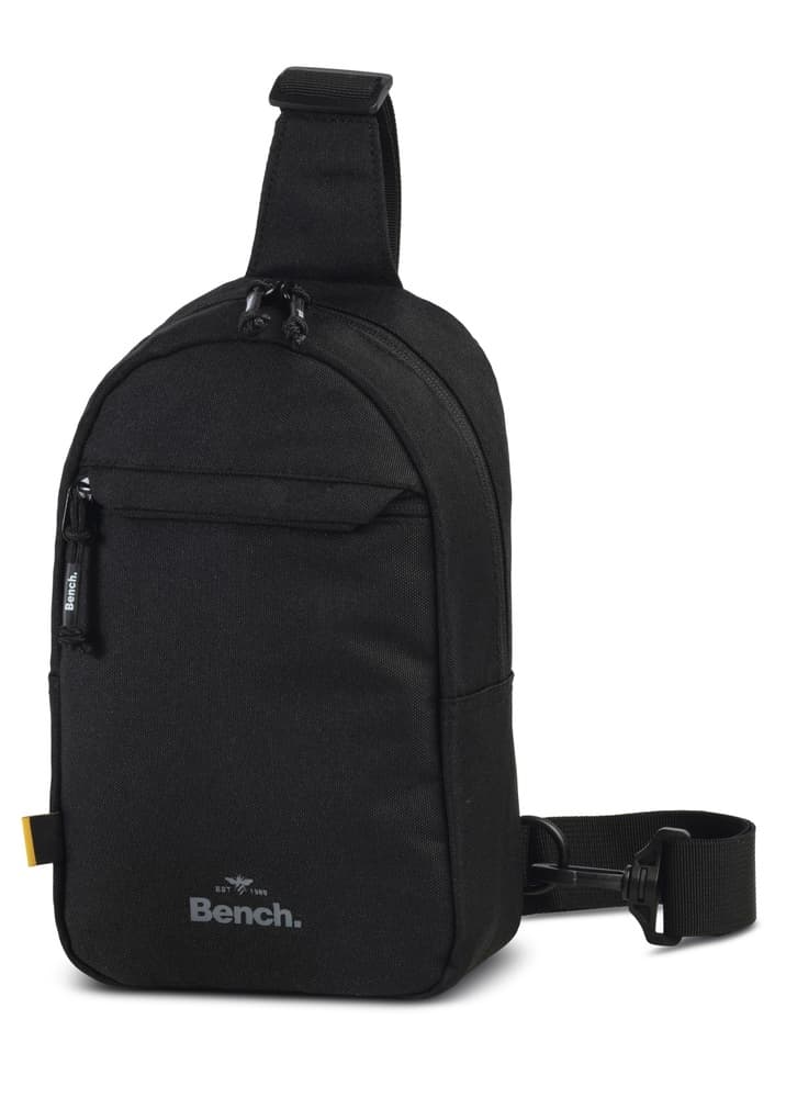 BENCH Umhängetasche casual, schwarz
