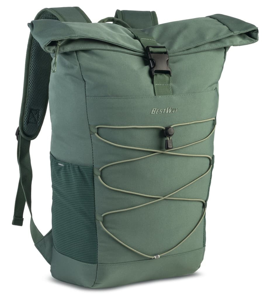BESTWAY® Rucksack Urban, Rolltop, sage, ca. 18 Liter