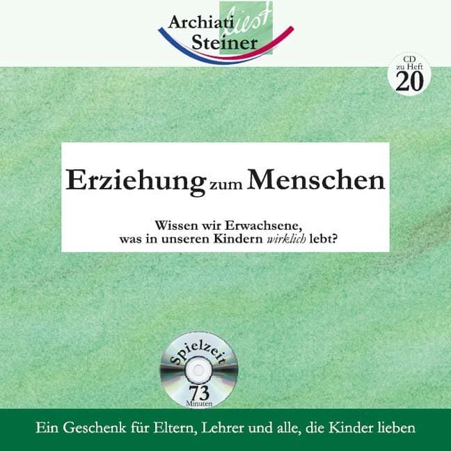 Erziehung zum Menschen,1 Audio-CD