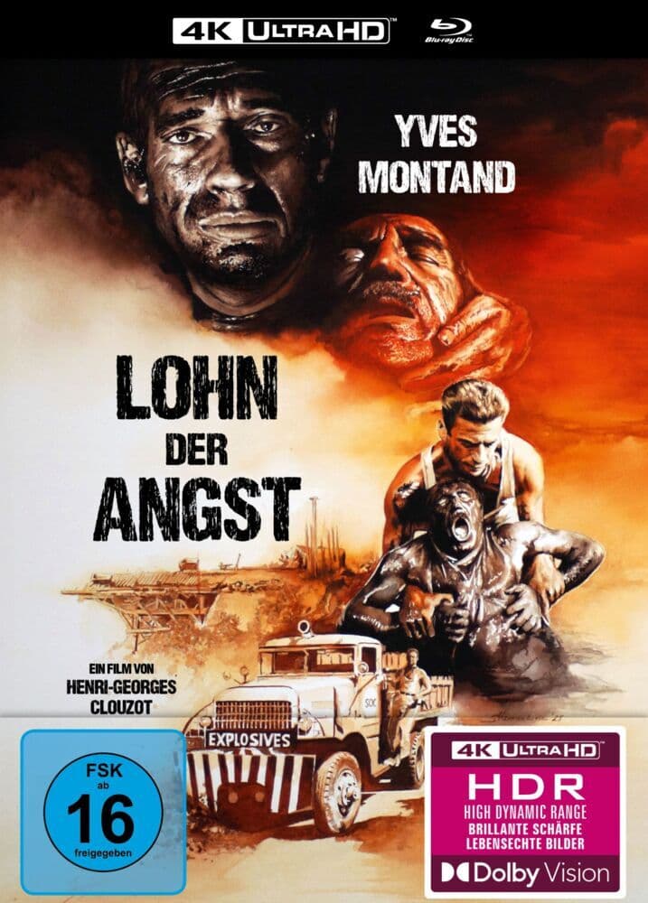 Lohn der Angst,2 Blu-ray (2-Disc Limited Collector's Edition Mediabook - 4K UHD-Blu-ray + Blu-ray)