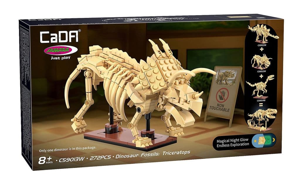 CaDA Dinosaurier Fossil Triceratops 1:33 Bricks