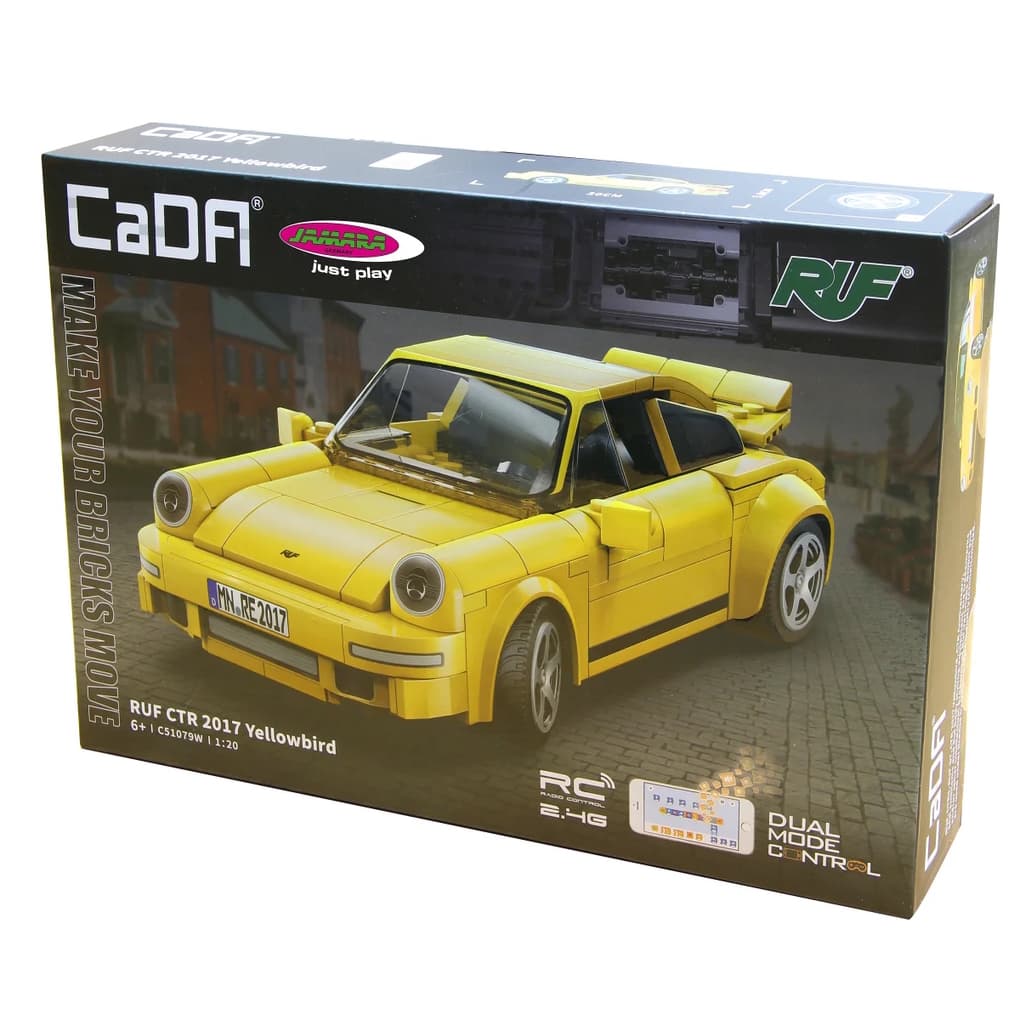 CaDA - RUF CTR 2017 Yellowbird 1:20 gelb 2,4GHz Bricks