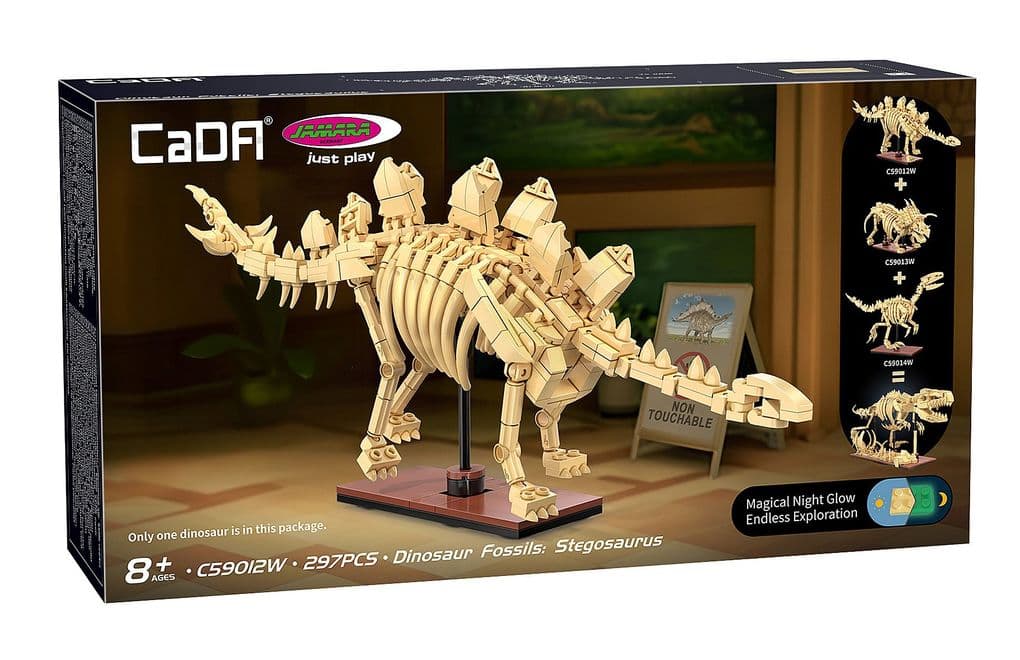 CaDA Dinosaurier Fossil Stegosaurus 1:23 Bricks