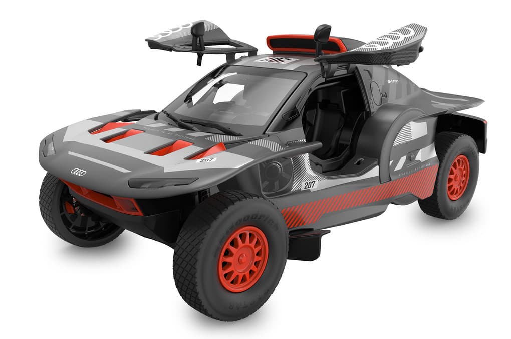 Jamara - AUDI RS Q e-tron Diecast 1:24 grau Tür manuell