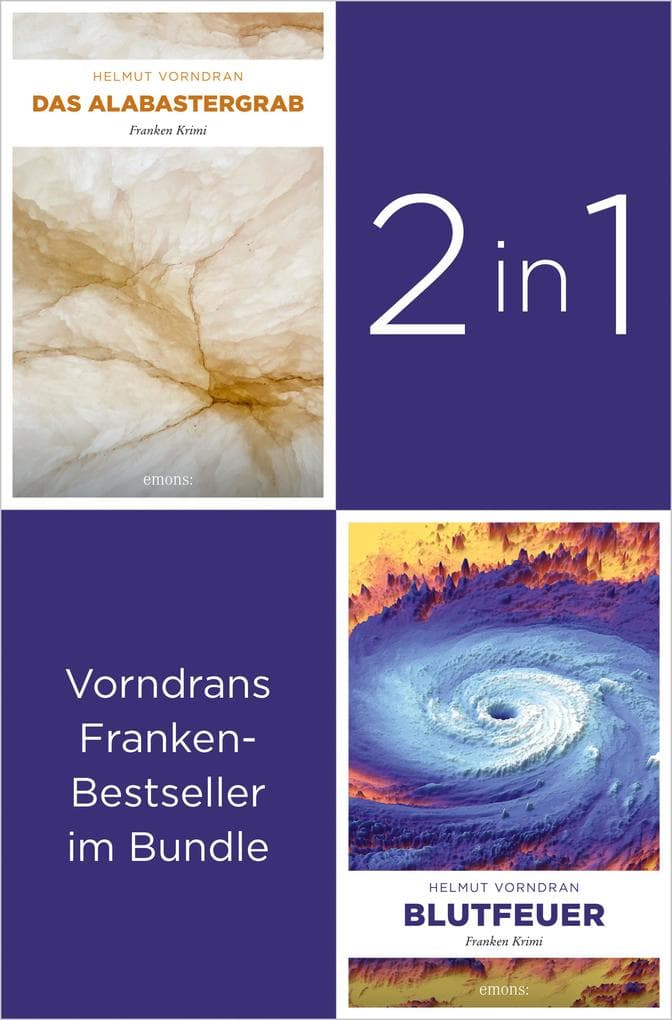 Die ersten zwei Krimis des Kultkommissars Haderlein: »Das Alabastergrab« und »Blutfeuer« (2in1-Bundle)