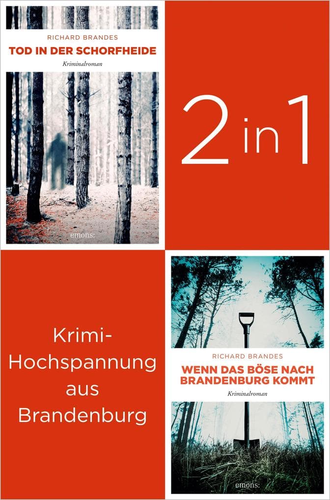 Tatort Brandenburg: Start der Carla-Stach-Reihe »Tod in der Schorfheide« und »Wenn das Böse nach Brandenburg kommt« (2in1-Bundle)