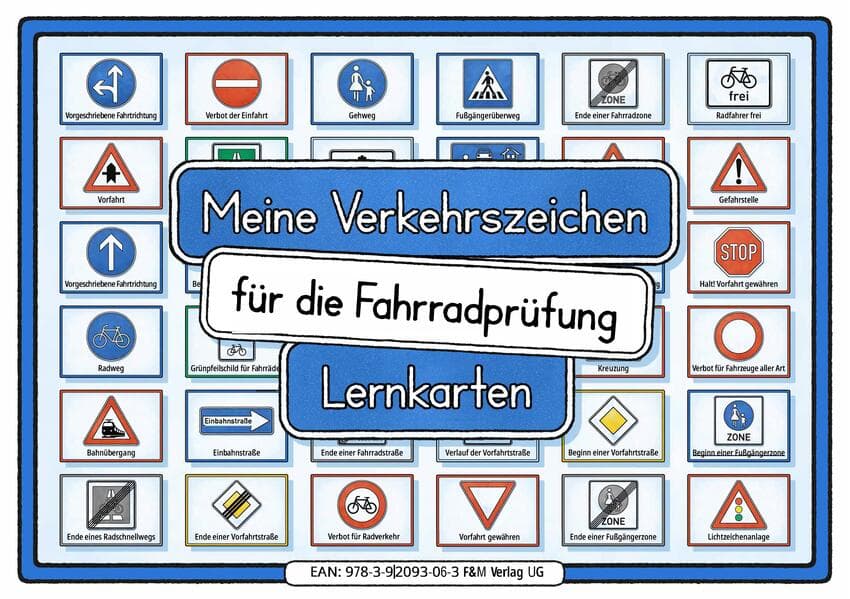 Meine Verkehrszeichen Lernkarten