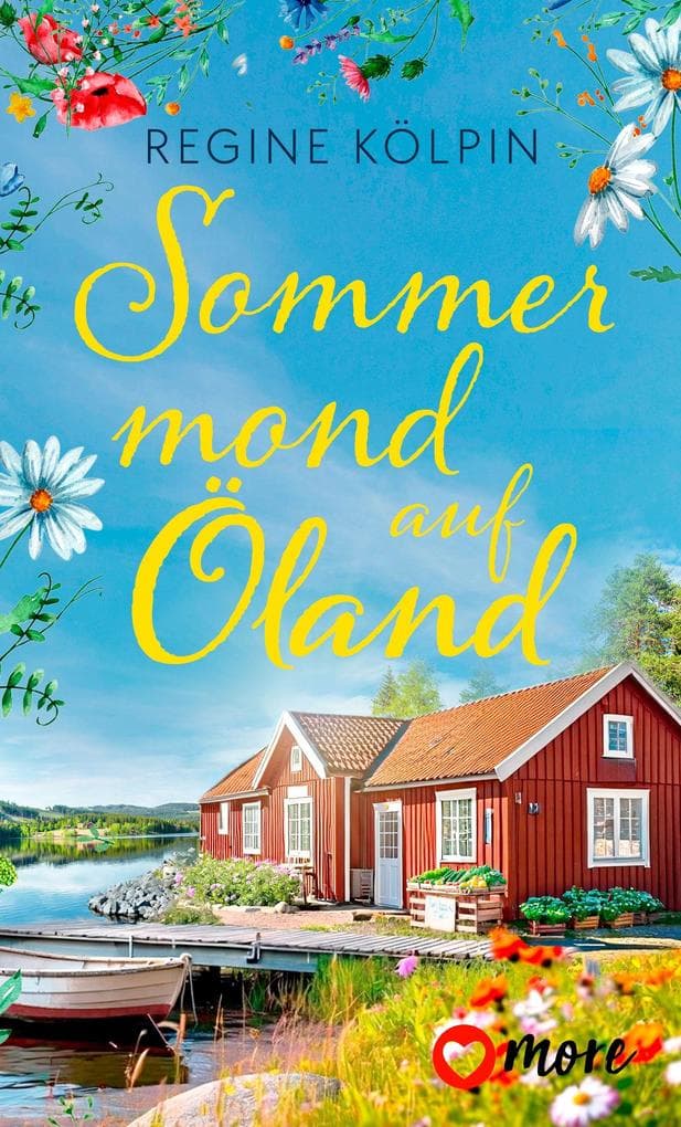 Sommermond auf Öland