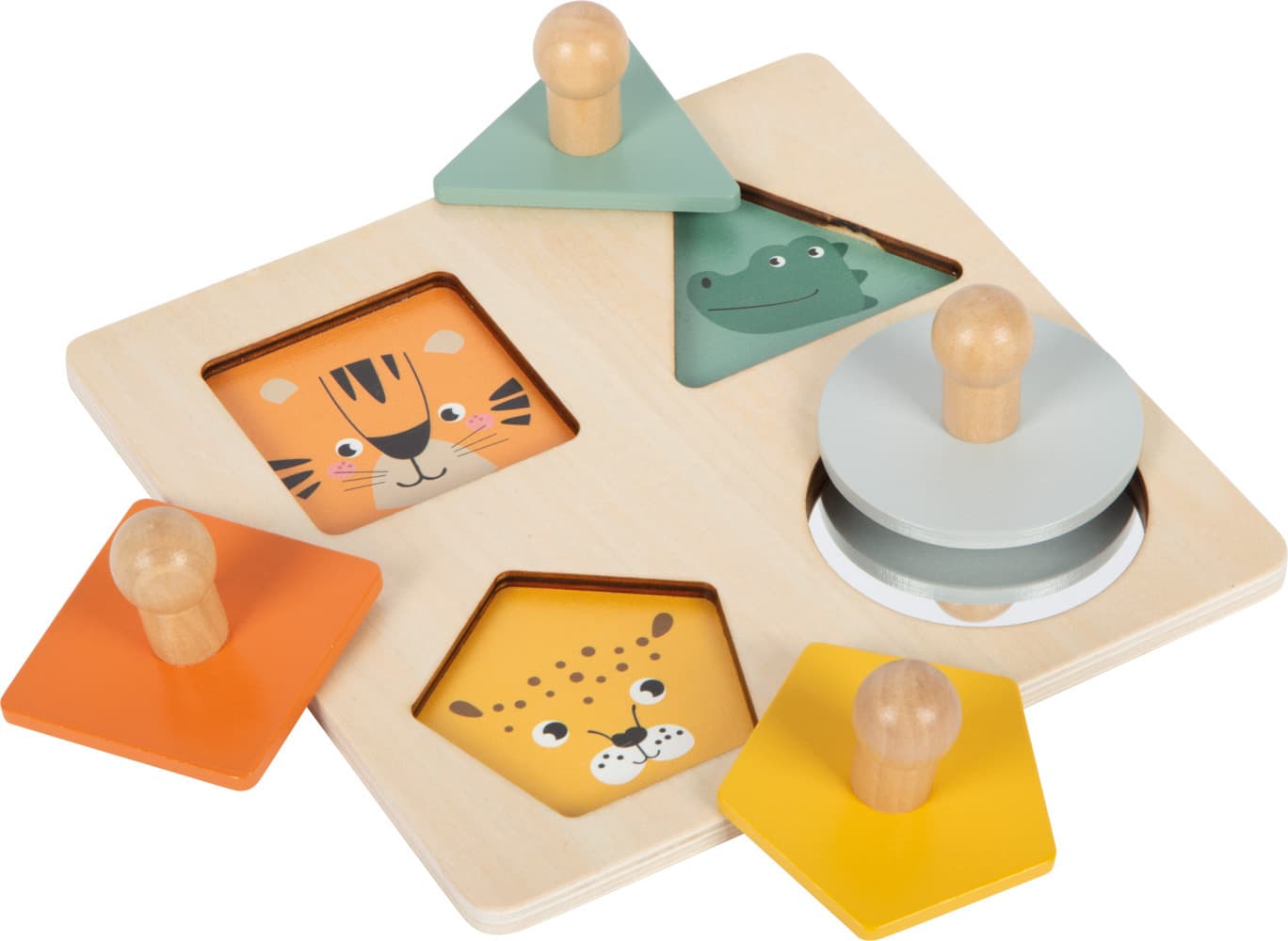 Montessori Setzpuzzle Formen und Motive