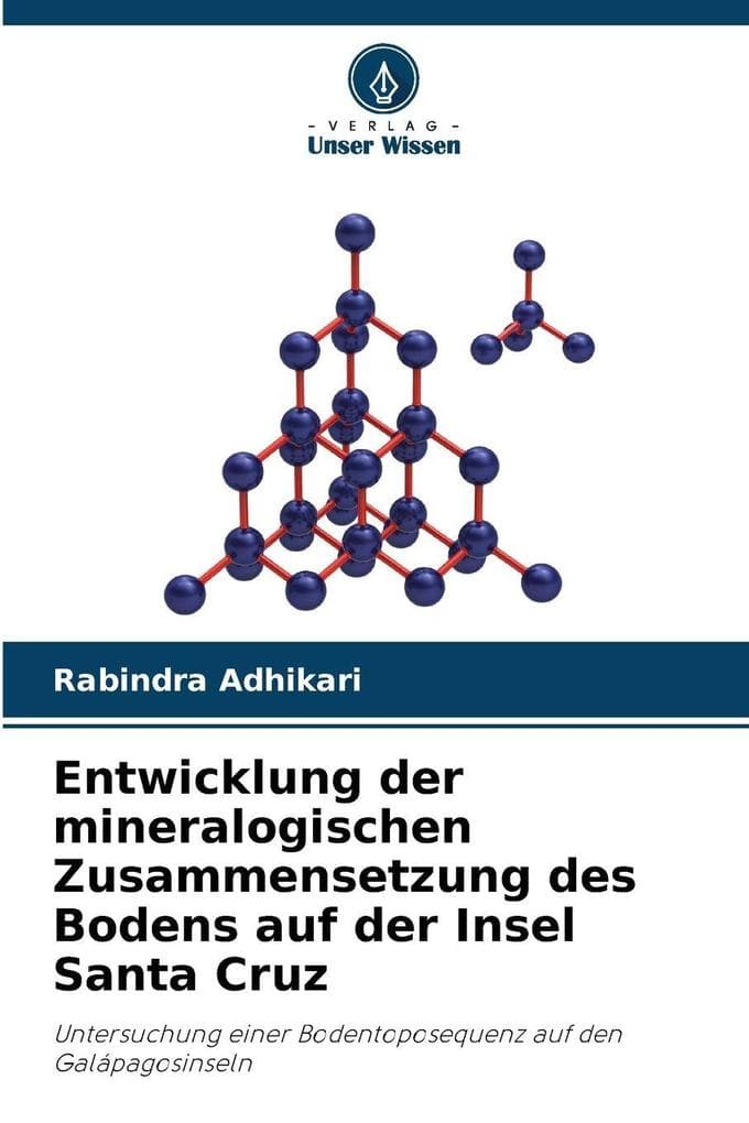 Entwicklung der mineralogischen Zusammensetzung des Bodens auf der Insel Santa Cruz