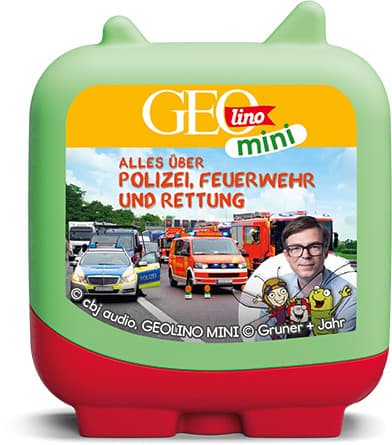 Clever Tonie - GEOLINO MINI: Alles über Polizei, Feuerwehr und Rettung