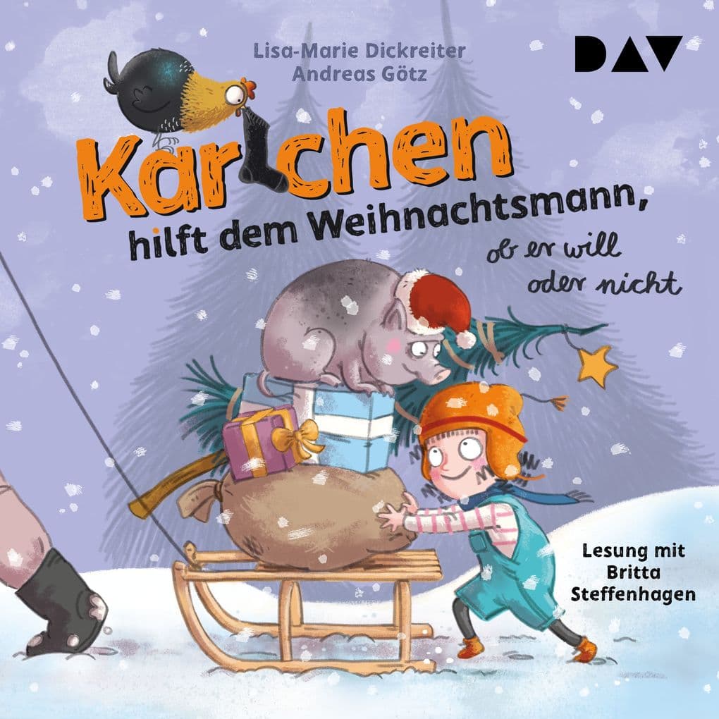 Karlchen hilft dem Weihnachtsmann, ob er will oder nicht